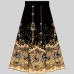 Shimmering Gold 浮光跃金 - New Chinese Style Top & Mamian Skirt Set