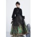 Green Luan Bird 青鸾 - New Chinese Style Top & Mamian Skirt Set Green Luan Bird 青鸾 - New Chinese Style Top & Mamian Skirt Set