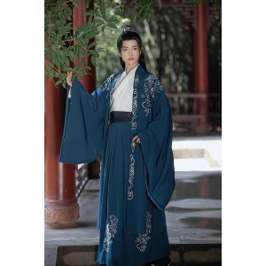 Heron & Cloud 苍鹭 - Wei jin Style Qiyao Ruqun