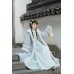 Snow-covered River 寒江雪 - Song Dynasty Style Qiyao Ruqun Plus Velvet Hanfu