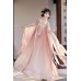 Hua Yao 花瑶 - Tang Dynasty Hanfu Streamer Sleeves Qixiong Ruqun Hua Yao 花瑶 - Tang Dynasty Hanfu Streamer Sleeves Qixiong Ruqun