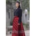 Nanping Zhi 南屏志 - New Chinese Style Corss Collar Glittering  Mamian Skirt Set Nanping Zhi 南屏志 - New Chinese Style Corss Collar Glittering  Mamian Skirt Set