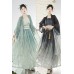 Light Green Ink 青墨 - Song Dynasty Style Qiyao Ruqun Hanfu Light Green Ink 青墨 - Song Dynasty Style Qiyao Ruqun Hanfu
