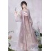 Mountain Brook 山涧窈 - Han Element Hanfu Set Mountain Brook 山涧窈 - Han Element Hanfu Set