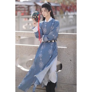 Youth Ode 韶华赋 - Tang Dynasty Hanfu Round Collar Chivalrous Wuxia Costume