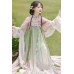 Peach & Willow 桃红柳绿 - Tang Dynasty Hanfu Qixiong Hezi Skirt