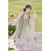 Peach & Willow 桃红柳绿 - Tang Dynasty Hanfu Qixiong Hezi Skirt
