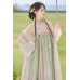 Peach & Willow 桃红柳绿 - Tang Dynasty Hanfu Qixiong Hezi Skirt