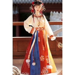 Little Dumpling - 小团子 Tibetan Style Exotic Hanfu Set