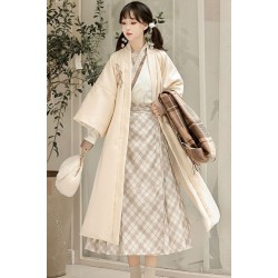 White Iris 鸢尾 - Han Element Hanfu Set