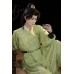 Zui Yuchen 醉玉尘 - Tang dynasty Hanfu Round Collar Queku Robe Zui Yuchen 醉玉尘 - Tang dynasty Hanfu Round Collar Queku Robe