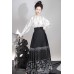 Harmonious Nine Stars 九星连珠 - New Chinese Style Cross Collar Mamian Skirt Set Harmonious Nine Stars 九星连珠 - New Chinese Style Cross Collar Mamian Skirt Set