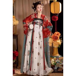 Chang'an Reverie 梦长安 - Tang Dynasty Hanfu Qixiong Ruqun
