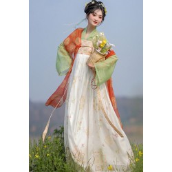 Chang Le 长乐 - Tang Dynasty Hanfu Thin Version Qixiong Ruqun