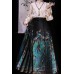 Emerald Green Bird 青鸟探 - New Chinese Style Top & Mamian Skirt Set Emerald Green Bird 青鸟探 - New Chinese Style Top & Mamian Skirt Set