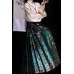 Emerald Green Bird 青鸟探 - New Chinese Style Top & Mamian Skirt Set Emerald Green Bird 青鸟探 - New Chinese Style Top & Mamian Skirt Set