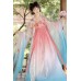Fluttering Petals 飞花令 - Tang Dynasty Hanfu Qixiong Hezi Skirt Fluttering Petals 飞花令 - Tang Dynasty Hanfu Qixiong Hezi Skirt