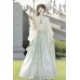 Poetic Verses 与诗章 - New Chinese Style Shawl Outfit Ma Mian Skirt Set