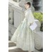 Poetic Verses 与诗章 - New Chinese Style Shawl Outfit Ma Mian Skirt Set