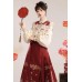 Phoenix Melody 凤鸣曲 - New Chinese Style Yunjian & Engagement Attire Mamian Skirt Set