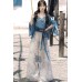 Misty Hills 浅山藏 - Han Element Hanfu Set