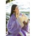 Purple Han 汉紫 - Han Dynasty Straight Hem Robe Hanfu