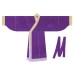 Purple Han 汉紫 - Han Dynasty Straight Hem Robe Hanfu