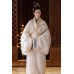 White Moonlight 白月光 - Han Dynasty Straight Hem Robe Hanfu