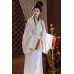 White Moonlight 白月光 - Han Dynasty Straight Hem Robe Hanfu