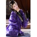 Purple Gold 紫金 - Han Dynasty Straight Hem Robe Hanfu