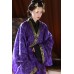 Purple Gold 紫金 - Han Dynasty Straight Hem Robe Hanfu