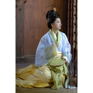 Embroidering Belle 罗敷 - Wei jin Style Qiyao Ruqun