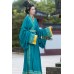 Blue Sparrow 雀蓝 - Han Dynasty Straight Hem Robe Hanfu
