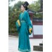 Blue Sparrow 雀蓝 - Han Dynasty Straight Hem Robe Hanfu