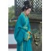 Blue Sparrow 雀蓝 - Han Dynasty Straight Hem Robe Hanfu