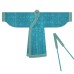 Blue Sparrow 雀蓝 - Han Dynasty Straight Hem Robe Hanfu