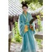 Blue Sparrow 雀蓝 - Han Dynasty Straight Hem Robe Hanfu