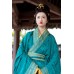 Blue Sparrow 雀蓝 - Han Dynasty Straight Hem Robe Hanfu
