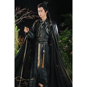 Eastern Cyan 东方青苍 - Han Chinese Element Wuxia Swordsman Outfit