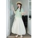 Green Mugwort 垂青 - Han Chinese Element Daily Casual Summer Hanfu