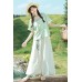 Green Mugwort 垂青 - Han Chinese Element Daily Casual Summer Hanfu