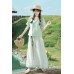 Green Mugwort 垂青 - Han Chinese Element Daily Casual Summer Hanfu