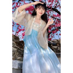 Spring Message 春信 - Han Element Hanfu Set