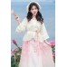 Pear Leaf Poetry 棠梨诗 - Han Element Hanfu Set