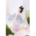 Ocean Breeze Spring 海风春日 - Tang Dynasty Hanfu Qixiong Ruqun