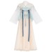 Spring Dew 清风春露 - Tang Dynasty Hanfu Qixiong Pleated Skirt Spring Dew 清风春露 - Tang Dynasty Hanfu Qixiong Pleated Skirt