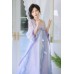 Purple Crystal 烟光琉璃 - Han Element Hanfu Set