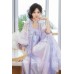 Purple Crystal 烟光琉璃 - Han Element Hanfu Set