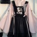 Sweet & Cool Cat 甜酷小猫 - Han Element Hanfu Set