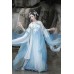 Azure Cloud Shadow 碧波云影 - Tang Dynasty Hanfu Suspender Hezi Skirt